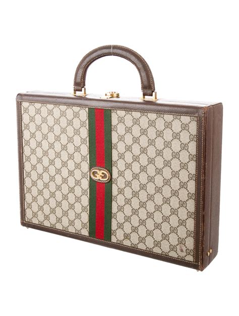 buy gucci briefcase|vintage black gucci briefcase.